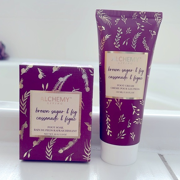 🌺 Alchemy Living™ Foot Soak & Foot Cream Set - Picture 2 of 4